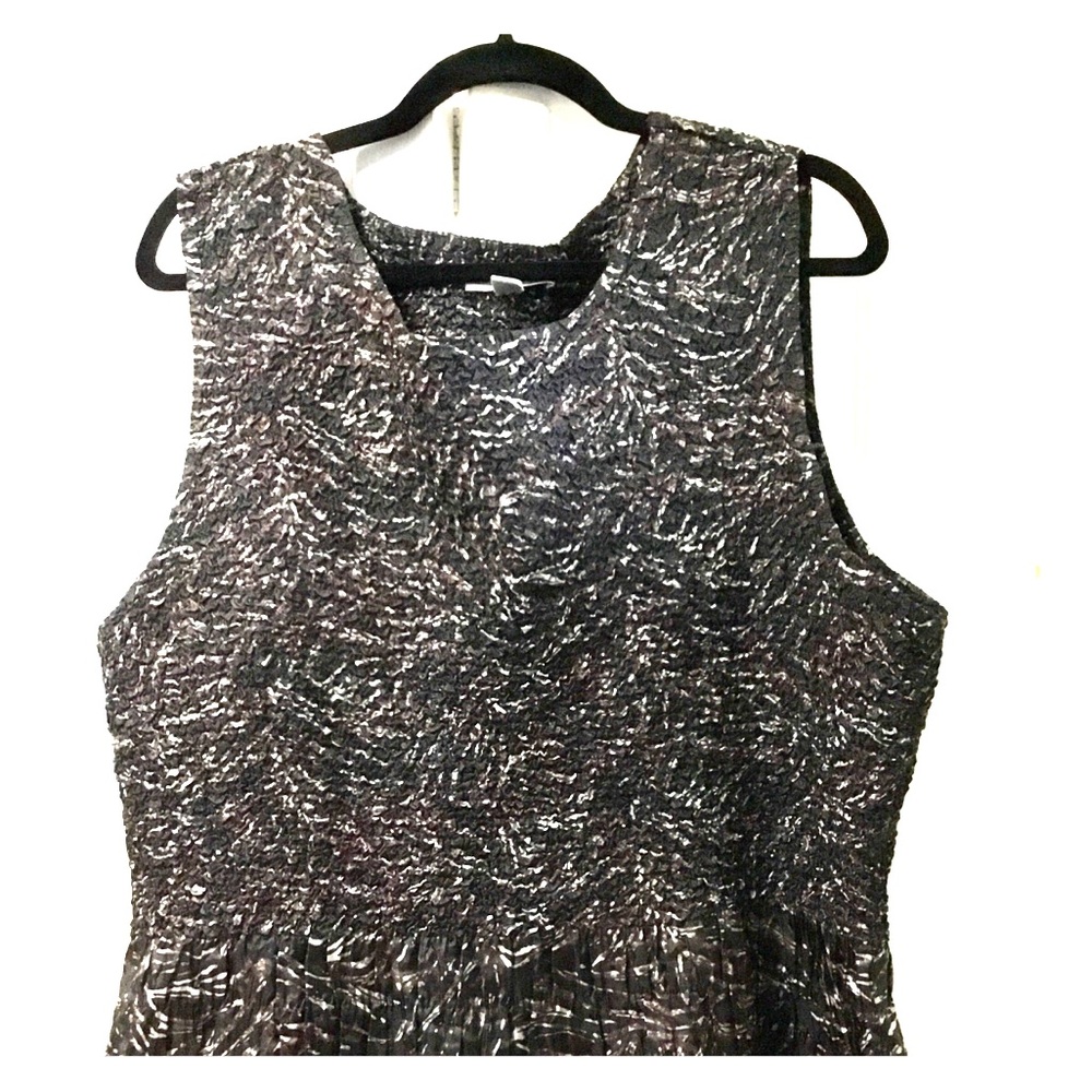 Coldwater Creek peplum crepe top 18W
